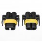 2PCS H8 H9 H11 880 881 Female Bulb Terminals Connectors Male HID Xenon Light Socket Plug Set