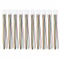 Excellway 10 Sets Mini Micro JST XH2.54mm 7 Pin Connector Plug Socket Wire Cable 150mm
