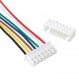 Excellway 10 Sets Mini Micro JST XH2.54mm 7 Pin Connector Plug Socket Wire Cable 150mm