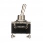 Excellway 12V Heavy Duty Toggle Switch Flick ON/OFF Light Switch Spst With Waterproof Missile Cover