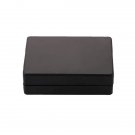Plastic Electrical Junction Box Instrument Chassis DIY Black Case 125X80X32mm