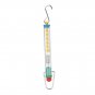 Mechanical Scale Plastic Transparent Spring Scale Spring Balance 5N With Hanging Hook Spring Dynamom