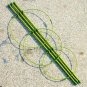 45cm Climbing Vine Rack Plastic Coated Iron Plant Support Frame Garden Balcony Plant Flower Trellis