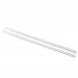 2Pcs 250mm Glass Stirring Mixing Rod Stirrer Mixer Sticks Rods Laboratory Experiment Glassware