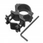 1 Inch Flashlight Laser Scope Ring Mount Holder with 10-21mm Barrel Clamp Adapter
