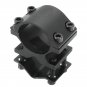 1 Inch Flashlight Laser Scope Ring Mount Holder with 10-21mm Barrel Clamp Adapter