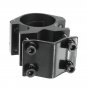 1 Inch Flashlight Laser Scope Ring Mount Holder with 10-21mm Barrel Clamp Adapter