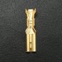Excellway TC04 100pcs Copper 2.8mm Female Spade Crimp Terminals 22~16AWG
