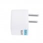 EU European Portable Power Adapter Plug Converter Socket Mini For Phone/Computer/Camera