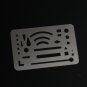 Stainless Steel French Curve Ruler Multi Shape Drawing Template Tool Office & School Supplies
