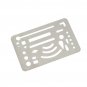 Stainless Steel French Curve Ruler Multi Shape Drawing Template Tool Office & School Supplies