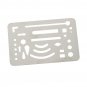 Stainless Steel French Curve Ruler Multi Shape Drawing Template Tool Office & School Supplies