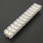 Excellway PB02 3A Screw Terminal Block Connector 12 Position Barrier Terminal Blocks
