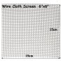 15x15cm Woven Wire Cloth Screen Stainless Steel 304 10 Mesh
