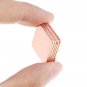 5pcs 20201.2mm Heat Sink Copper Shim Cooling Plate Thermal Pads