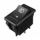 35A 12V DC 4 Pins Universal Fog Light Rocker Switch