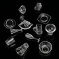 13pcs/Set Dollhouse Cups Mini Plastic Dollhouse 1:12 Miniatures Tableware Drinking Bottles