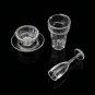 13pcs/Set Dollhouse Cups Mini Plastic Dollhouse 1:12 Miniatures Tableware Drinking Bottles