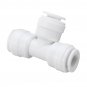 1/4 Inch Tee Type Water Tube Quick Connector Fittings Pipes for Water Filters Water Purifiers