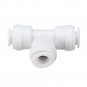 1/4 Inch Tee Type Water Tube Quick Connector Fittings Pipes for Water Filters Water Purifiers