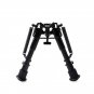 Tactical Bipod Adjustable Spring Return with Picatinny Weavor Barrel Mount