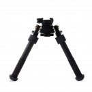 Metal Tactical Telescopic Support Bracket 360 Degree Rotation Telescopic Holder for Outdoor Camping 