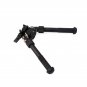 Metal Tactical Telescopic Support Bracket 360 Degree Rotation Telescopic Holder for Outdoor Camping