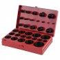 407Pcs Rubber O-Ring Kit Metric Grommet Seal Plumbing Garage O-Ring Assortment