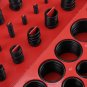 407Pcs Rubber O-Ring Kit Metric Grommet Seal Plumbing Garage O-Ring Assortment