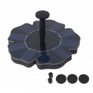 6V 1.4W 180L/H Solar Power Floating Fountain Water Pump Bird Bath For Outdoor Garden Pool Pond Fish 