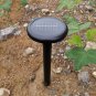 2PCS Rechargeable Solar Power Ultrasonic Pest Animal Repeller Garden Pet Scarer