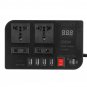 300W Car Solar Power Inverter DC 12/ 24V to AC 220V 4 USB Interface Converter
