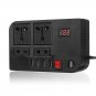 300W Car Solar Power Inverter DC 12/ 24V to AC 220V 4 USB Interface Converter