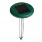 2pcs Solar Powered Ultrasonic Animal Repellant Mouse Gopher Rat Vole Mole Scarer Lawn