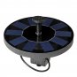 7V 1.4W Solar Powered Floating Birdbath Water Fountain Pump LED Pond Pool Decor
