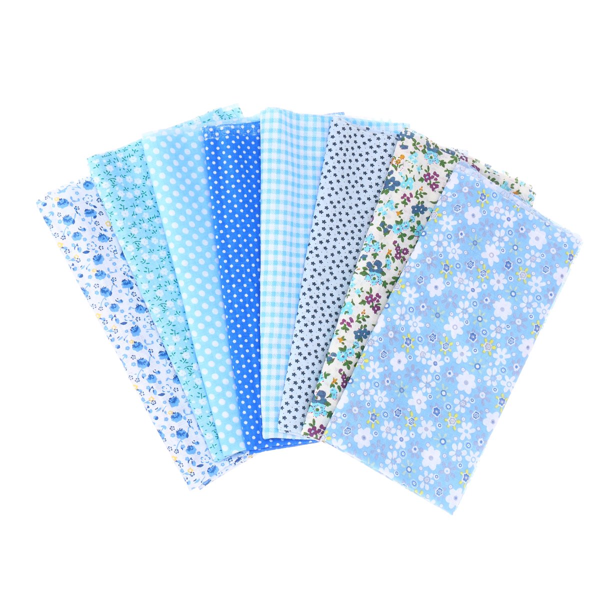 8Pcs/Set Cotton Cloth Fabric Sewing Patchwork DIY Craft Clothing