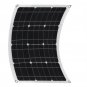 40W 18V/5V Output Mono Solar Panel Dual USB Port Monocrystalline Flexible Solar Charger For Car RV B