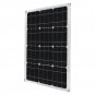 40W 18V/5V Output Mono Solar Panel Dual USB Port Monocrystalline Flexible Solar Charger For Car RV B