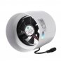 110mm 4in Exhaust Fan Wall Window Kitchen Toilet Bathroom Pipe Duct Ventilation