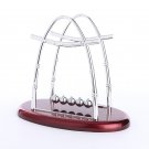 Arc-shaped Cradle Balance Ball Pendulum Perpetual Motion Instrument Science Toy for Stress Reliever