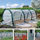 200x100x100cm PVC Garden Greenhouse Cover Waterproof Protects Plants Flowers Planting Heat Proof Col