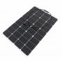 120W 18V Monocrystalline Silicon Semi-flexible Solar Panel For Car Boat Battery Charge with 50A Sola