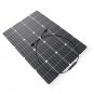 120W 18V Monocrystalline Silicon Semi-flexible Solar Panel For Car Boat Battery Charge with 20A Sola