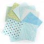 9Pcs Cotton Fabric Patchwork Fat Quarter Bundle DIY Sewing Fabrics Cloths Crafts
