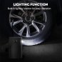 Portable Cordless Auto Digital 100W 150PSI Air Compressor Pump Car Tire Inflator
