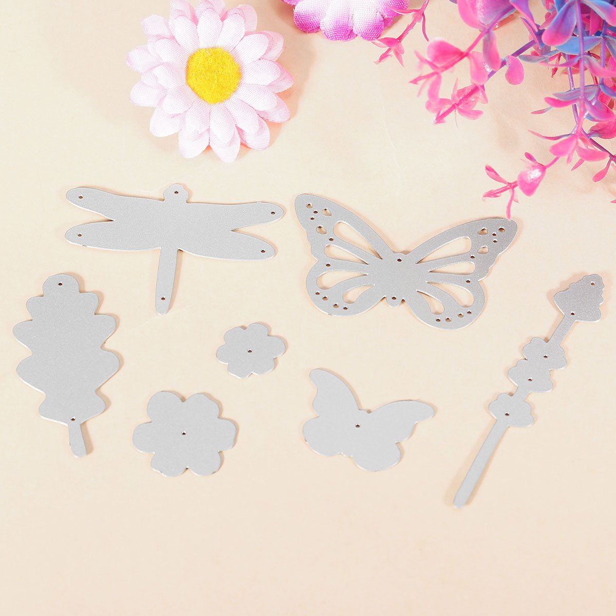 Butterfly Dragonfly Metal Cutting Dies Stencil Paper Card Making Scrapbook