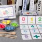 Child Montessori Educational Math Toys Clip Beads Practice Chopsticks Kids Gifts