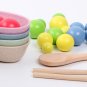 Child Montessori Educational Math Toys Clip Beads Practice Chopsticks Kids Gifts