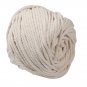 Natural Beige Cotton String Thread Twisted Cord Rope Craft Macrame