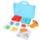 Children Fun Electric Drill Puzzle Toys Disassemble Screw Nut Assembly Comb